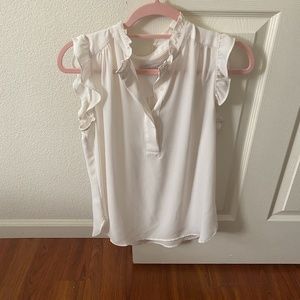 Loft cream/white blouse